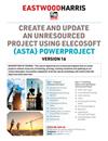 Create and Update an Unresourced Project Using Asta Powerproject Version 16